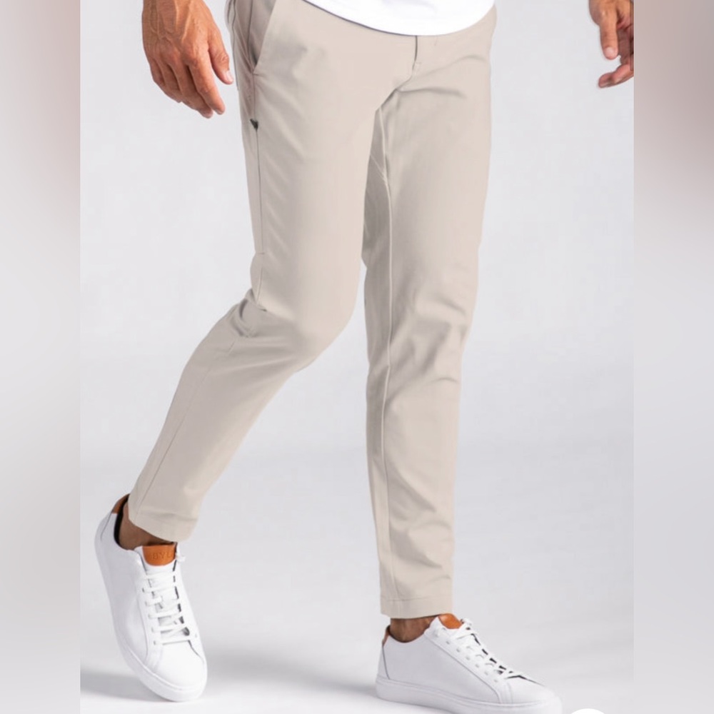 BYLT | Everyday Slim Fit Pant 2.0 | Size 36 x 30 | Mens | Taupe
